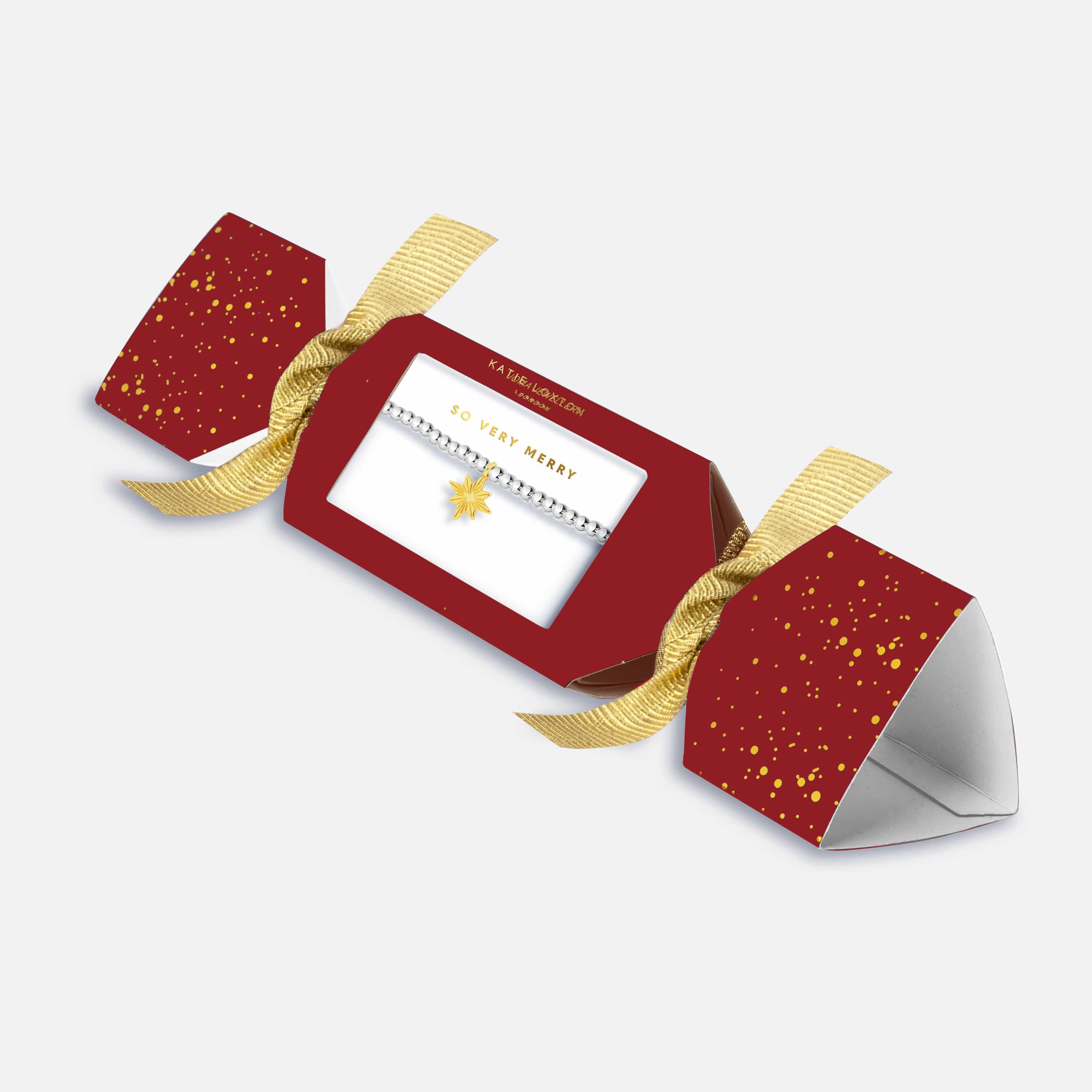 Katie Loxton Cracker Gift Bracelet Katie Loxton Christmas Cracker Gift Box - So Very Merry