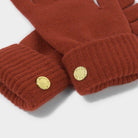 Katie Loxton Gloves Katie Loxton Chunky Knit Gloves - Red