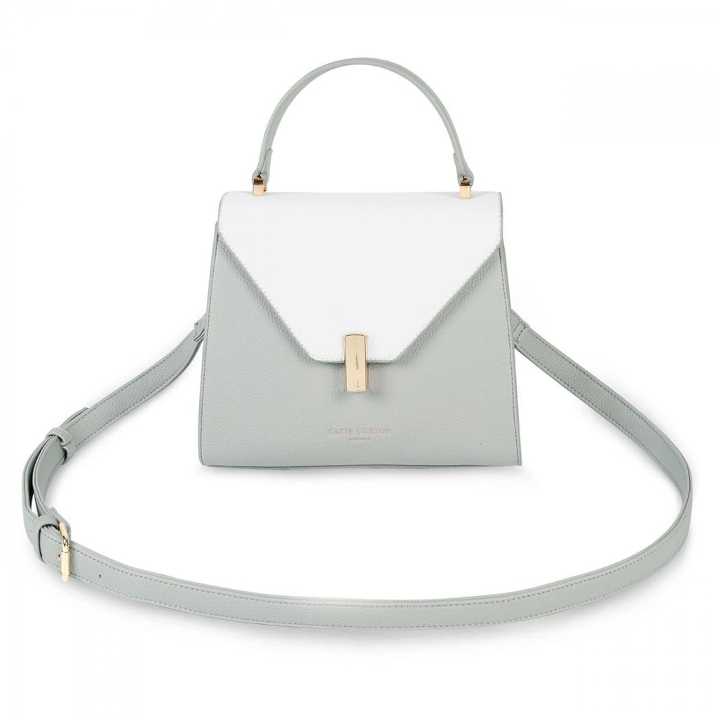 Katie Loxton Handbag Katie Loxton Casey Top Handle Bag - Grey & White