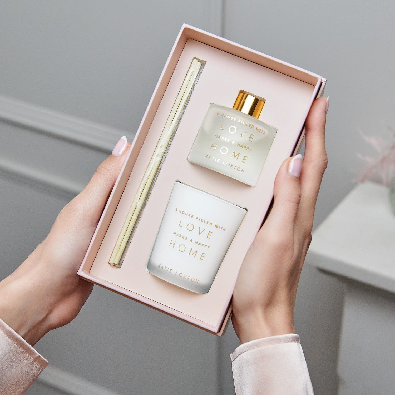 Katie Loxton Home Fragrances Katie Loxton Sentiment Fragrance Set - A House Filled With Love Makes A happy Home