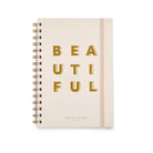 Katie Loxton Notebook Katie Loxton Spiral Bound Notebook - Beautiful - Blush Pink