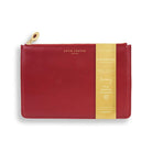 Katie Loxton Perfect Pouch Katie Loxton Birthstone Perfect Pouch - January Garnet - Dark Red