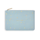 Katie Loxton Perfect Pouch Katie Loxton Gold Print Perfect Pouch - One in a Million - Blue