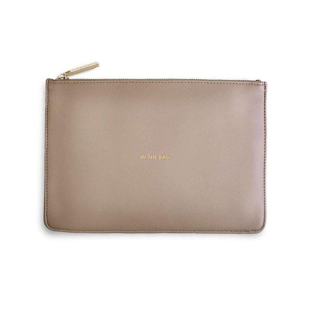 Katie Loxton Perfect Pouch Katie Loxton Perfect Pouch - 'In the Bag' - Oyster Grey