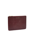 Katie Loxton Pouch Katie Loxton Faux Croc Pouch - Wine Red