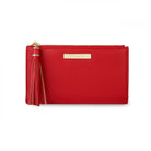 Katie Loxton Purse Katie Loxton Tassle Fold Out Purse - Red