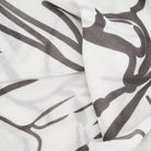 Katie Loxton Scarf Katie Loxton Scarf - Abstract Palm Leaf Print - White and Charcoal