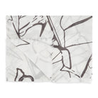 Katie Loxton Scarf Katie Loxton Scarf - Abstract Palm Leaf Print - White and Charcoal