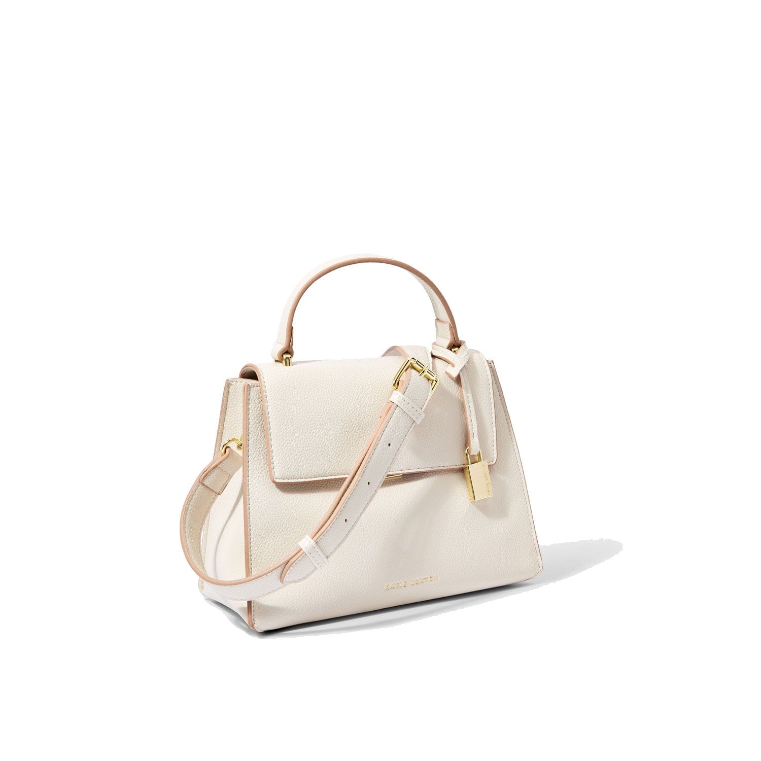 Katie Loxton Shoulder Bag Off White Katie Loxton Alina Handbag - Lilac / Off White