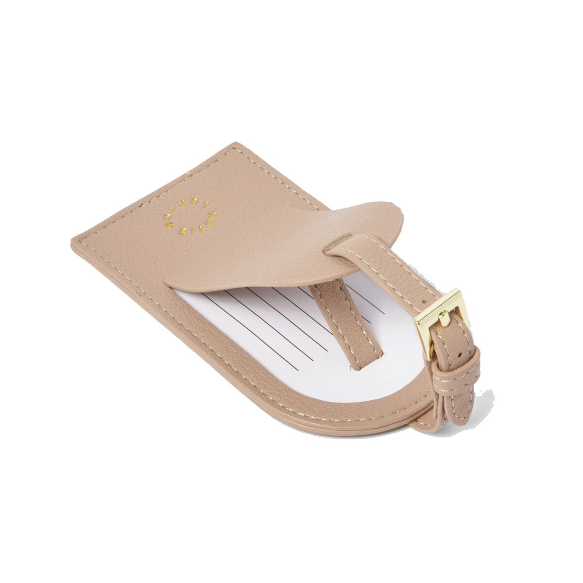 Katie Loxton Travel Accessories Katie Loxton Luggage Tag - Forever Exploring - Soft Tan