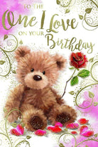 Kingfisher Cards Birthday Card Aura Birthday Card - One I Love