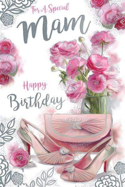 Kingfisher Cards Birthday Card Aura Birthday Card - Special Mam