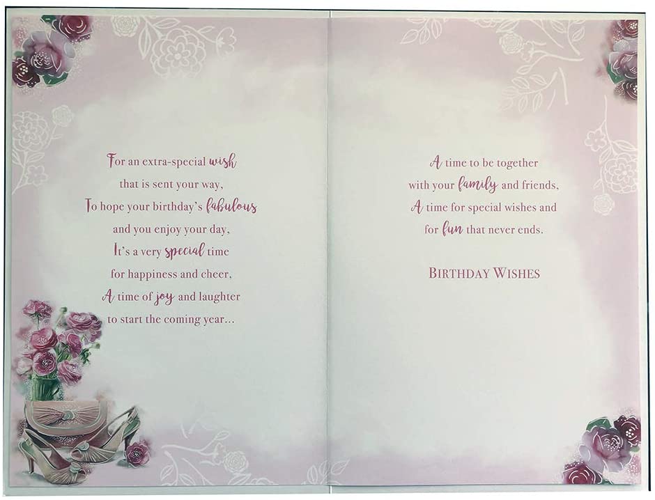 Kingfisher Cards Birthday Card Aura Birthday Card - Special Mam