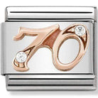 Nomination C/Z Nomination Link Nomination Classic Link Charm - Rose Gold & C/Z 70