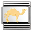 Nomination Nomination Plain Gold Charm Link Nomination Classic Link Charm - Plain Gold Buffalo