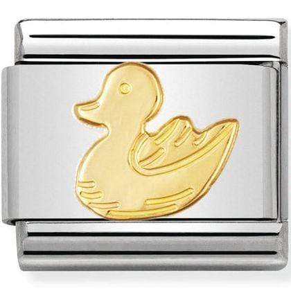 Nomination Nomination Plain Gold Charm Link Nomination Classic Link Charm - Plain Gold Duck