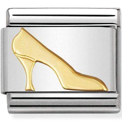 Nomination Nomination Plain Gold Charm Link Nomination Classic Link Charm - Plain Gold High Heel Shoe