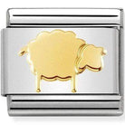 Nomination Nomination Plain Gold Charm Link Nomination Classic Link Charm - Plain Gold Lamb