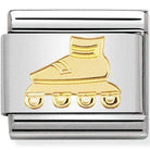 Nomination Nomination Plain Gold Charm Link Nomination Classic Link Charm - Plain Gold Rollerblade