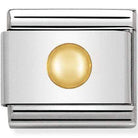 Nomination Nomination Plain Gold Charm Link Nomination Classic Link Charm - Plain Gold Small Dot
