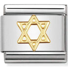 Nomination Nomination Plain Gold Religious Nomination Classic Link Charm - Plain Gold The Star of David