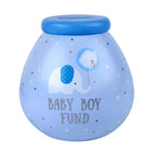 Pot of Dreams Money Box Pot of Dreams - Baby Boy Elephant Money Pot