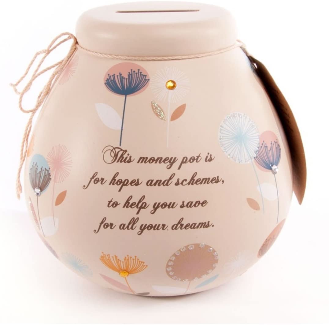Pot of Dreams Money Box Pot of Dreams - Dandelion Money Pot