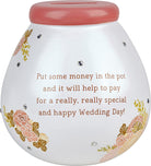 Pot of Dreams Money Box Pot of Dreams - Wedding Fund (Floral)