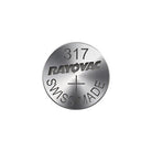Rayovac Watch Battery Rayovac Silver Oxide 1.55V Swiss Made Quartz Watch Battery - 317 SR62 SR516SW