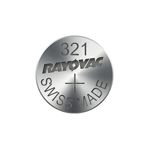 Rayovac Watch Battery Rayovac Silver Oxide 1.55V Swiss Made Quartz Watch Battery - 321 SR65 SR616SW