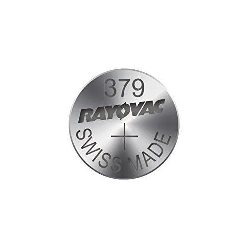 Rayovac Watch Battery Rayovac Silver Oxide 1.55V Swiss Made Quartz Watch Battery - 379 SR521SW SR63