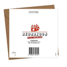 Red Rakoon Greeting Card Funny Greeting Card - Ageing Gracefully
