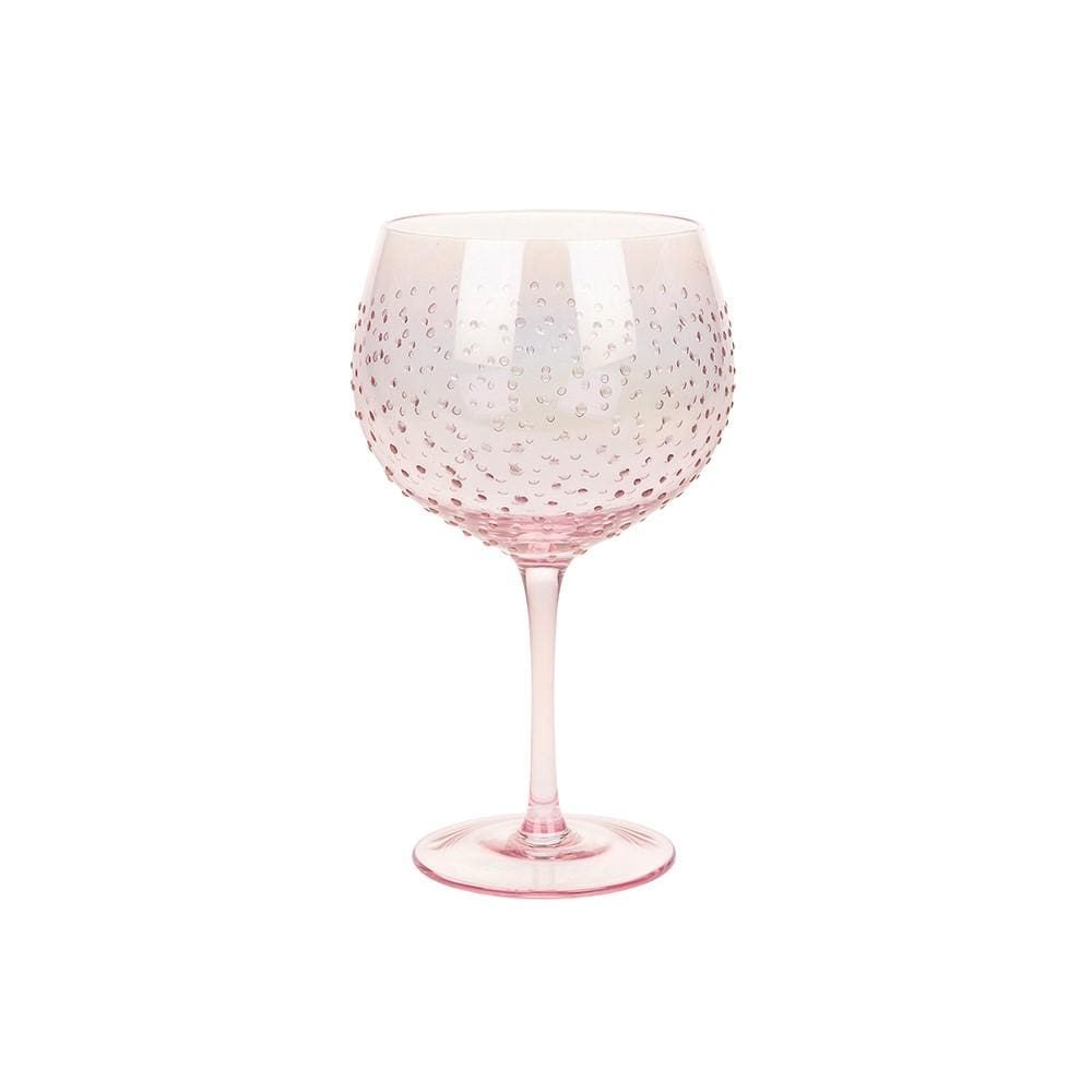 Sunny By Sue Gin Glass Gin Glass - Pink Lustre