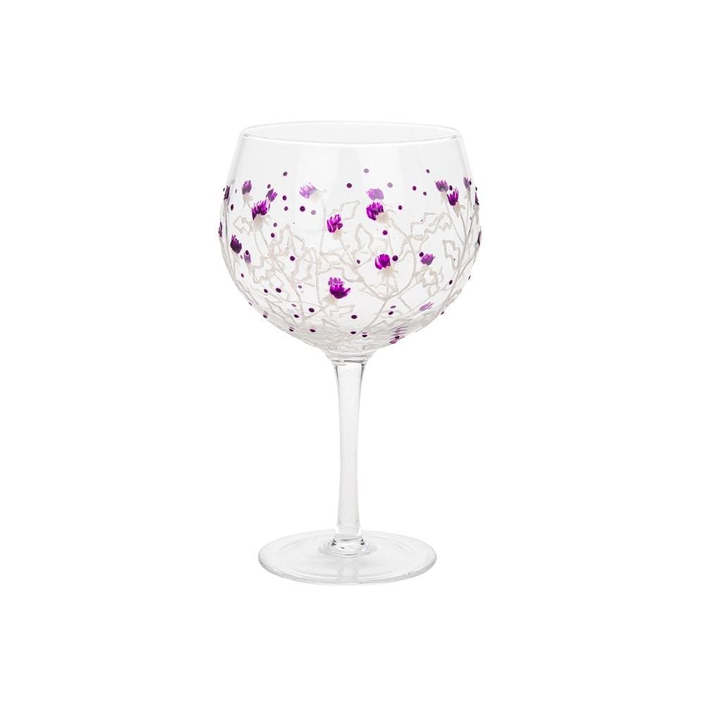Sunny By Sue Gin Glass Gin Glass - Thistle - Purple