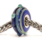 Trollbeads Trollbeads - Glass Bead - Blue Dew 61193