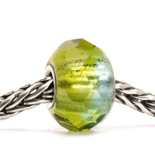 Trollbeads Trollbeads - Glass Bead - Green Prism 60182