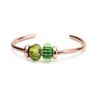 Trollbeads Trollbeads - Glass Bead - Green Prism 60182