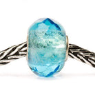 Trollbeads Trollbeads - Glass Bead - Light Turquoise Prism 60192