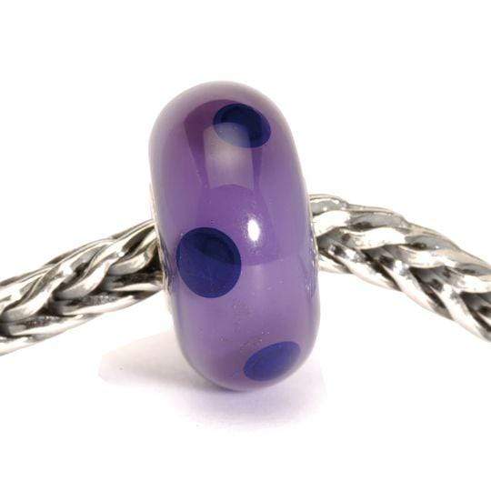 Trollbeads Trollbeads - Glass Bead - Purple Dot 61331