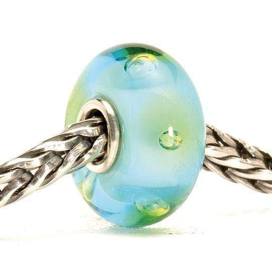 Trollbeads Trollbeads - Glass Bead - Turquoise Bubbles 61168