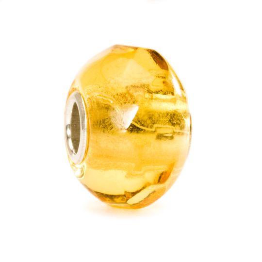 Trollbeads Trollbeads - Glass Bead - Yellow Prism 60189