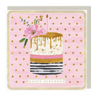 Whistlefish Birthday Card Layered Birthday Cake Greeting Card