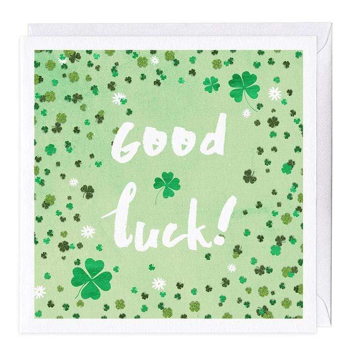 Whistlefish Greeting Card Clover Good Luck Greeting Card