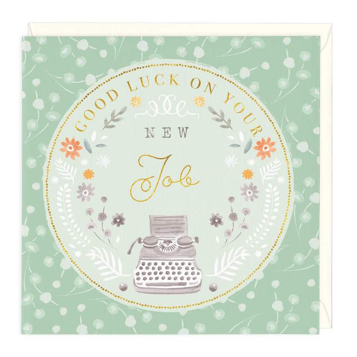 Whistlefish Greeting Card Good Luck On Your New Job Greeting Card