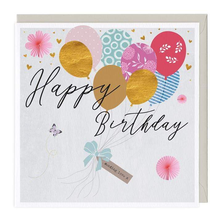 Whistlefish Greeting Card Happy Birthday Sending Love x Greeting Card
