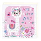 Whistlefish Greeting Card Little Llama Happy Birthday To You Greeting Card