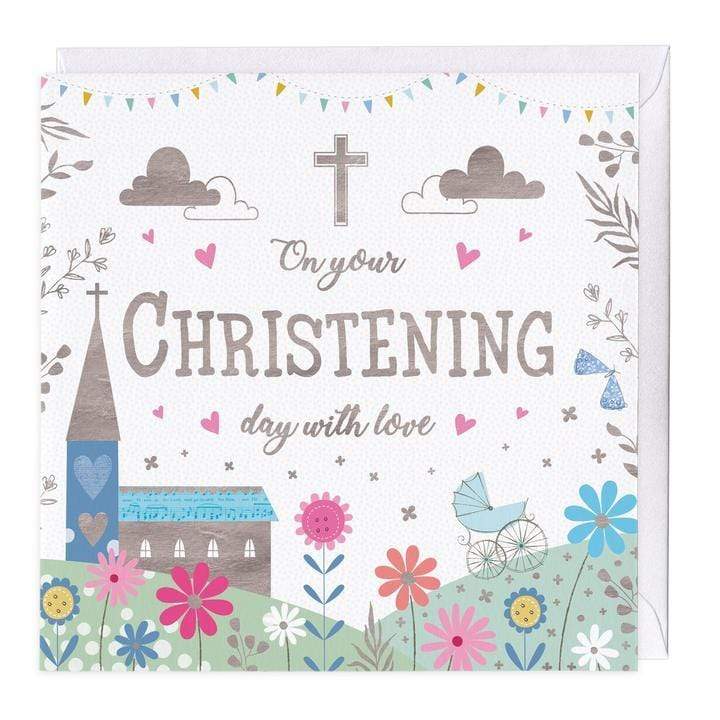 Whistlefish Greeting Card On Your Christening Church Greeting Card