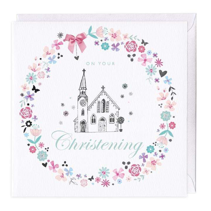 Whistlefish Greeting Card On Your Christening Greeting Card
