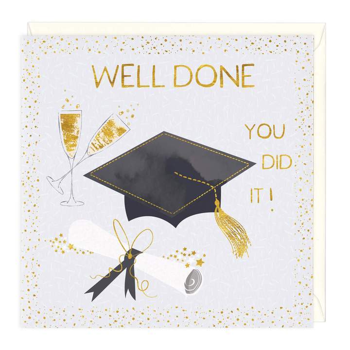 Whistlefish Greeting Card Well Done You Did It! Greeting Card