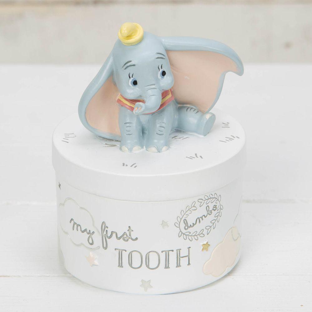 Widdop Disney Keepsake Disney Magical Beginnings Tooth & Curl Keepsake Pots - Dumbo